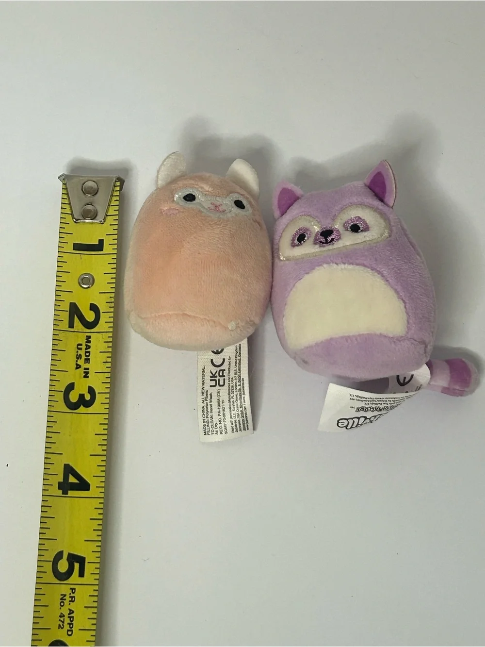 Squishmallows Mauve‎ the Llama / Alpaca Squishville Mini Stuffed Plush  Good pre